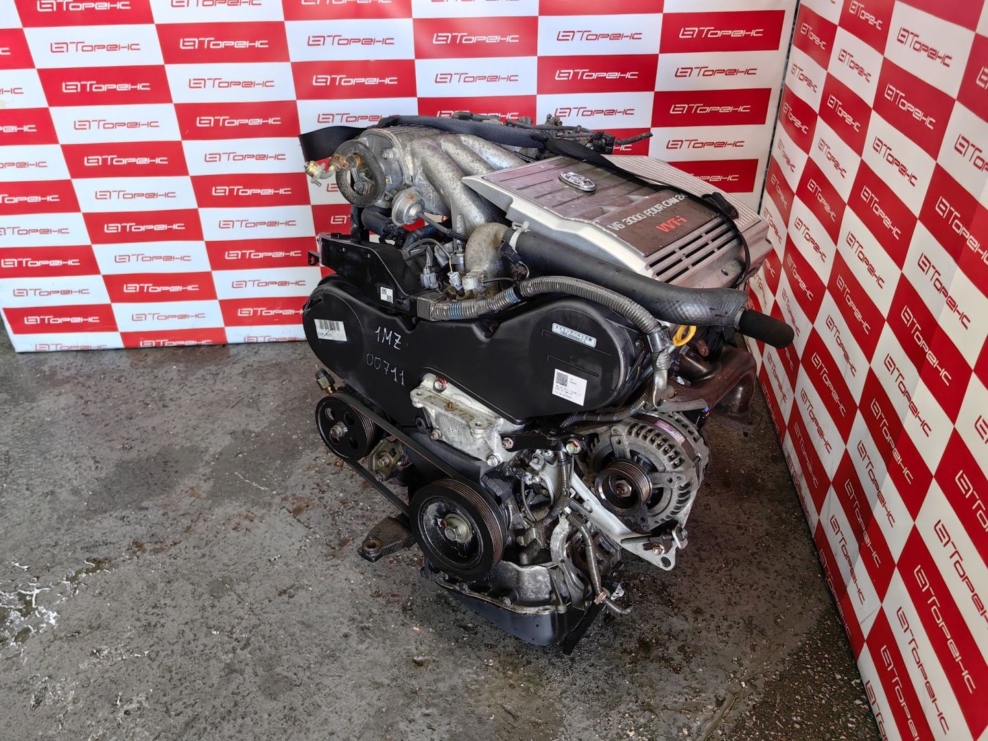 Двигатель TOYOTA ALPHARD 1MZ-FE MCR30W T54100711