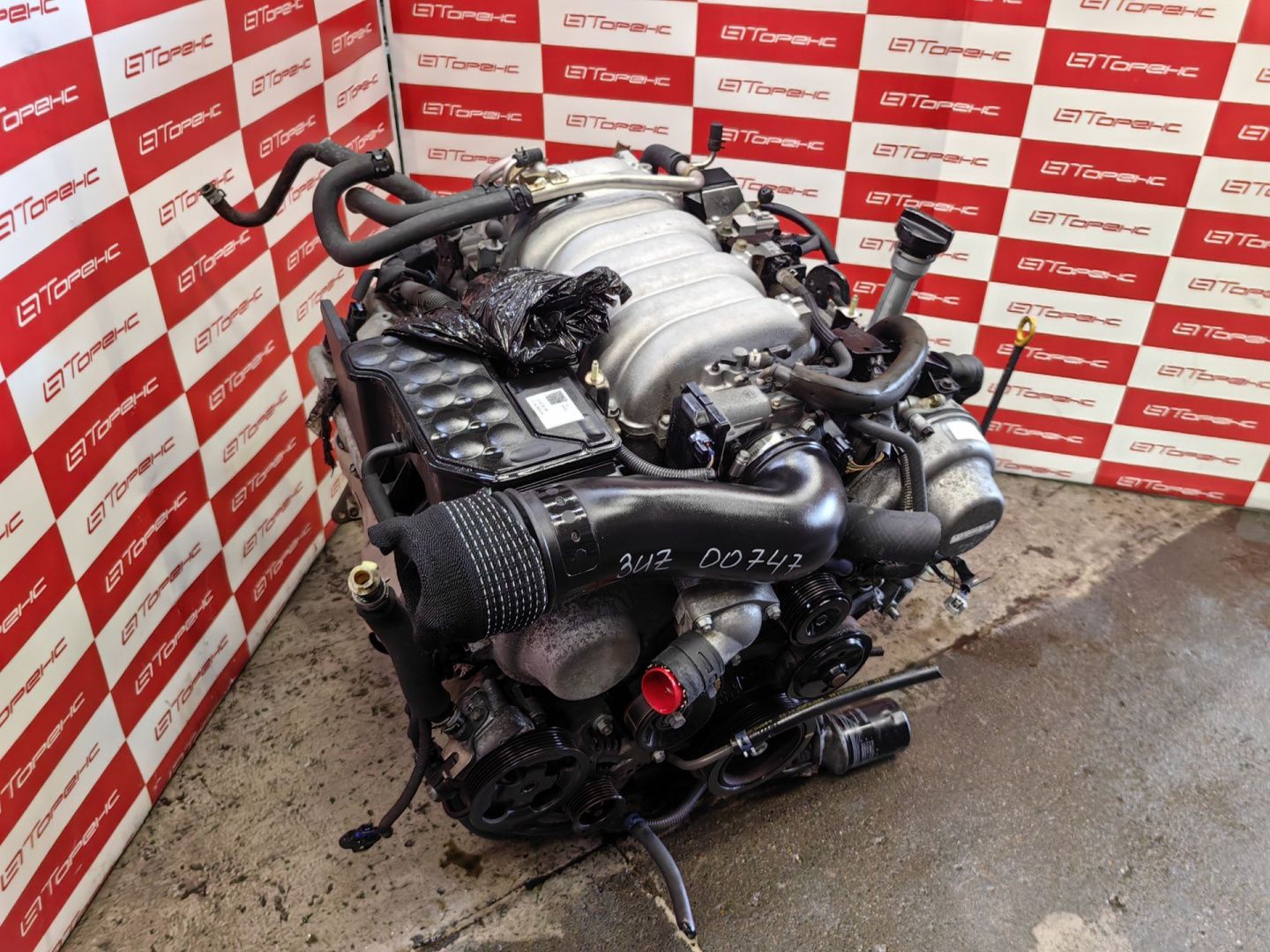 Двигатель TOYOTA CELSIOR 3UZ-FE UCF30 T54100747