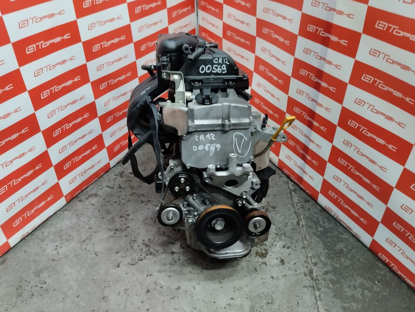 Двигатель NISSAN AD CR12DE AZ10 T54100569