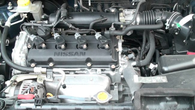 Двигатель Nissan QR20DE